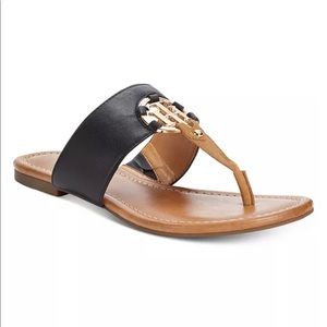 Tommy Hilfiger Sia T Strap Thong Sandals